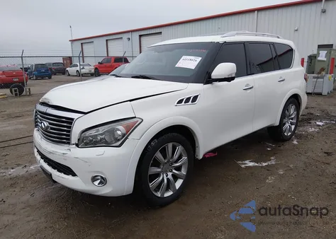2013 Infiniti Qx56 from USA, damaged, VIN JN8AZ2NE8D9040438